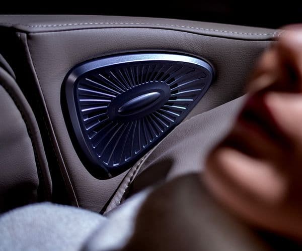 Beépített hangrendszer, megnövelt jólét!