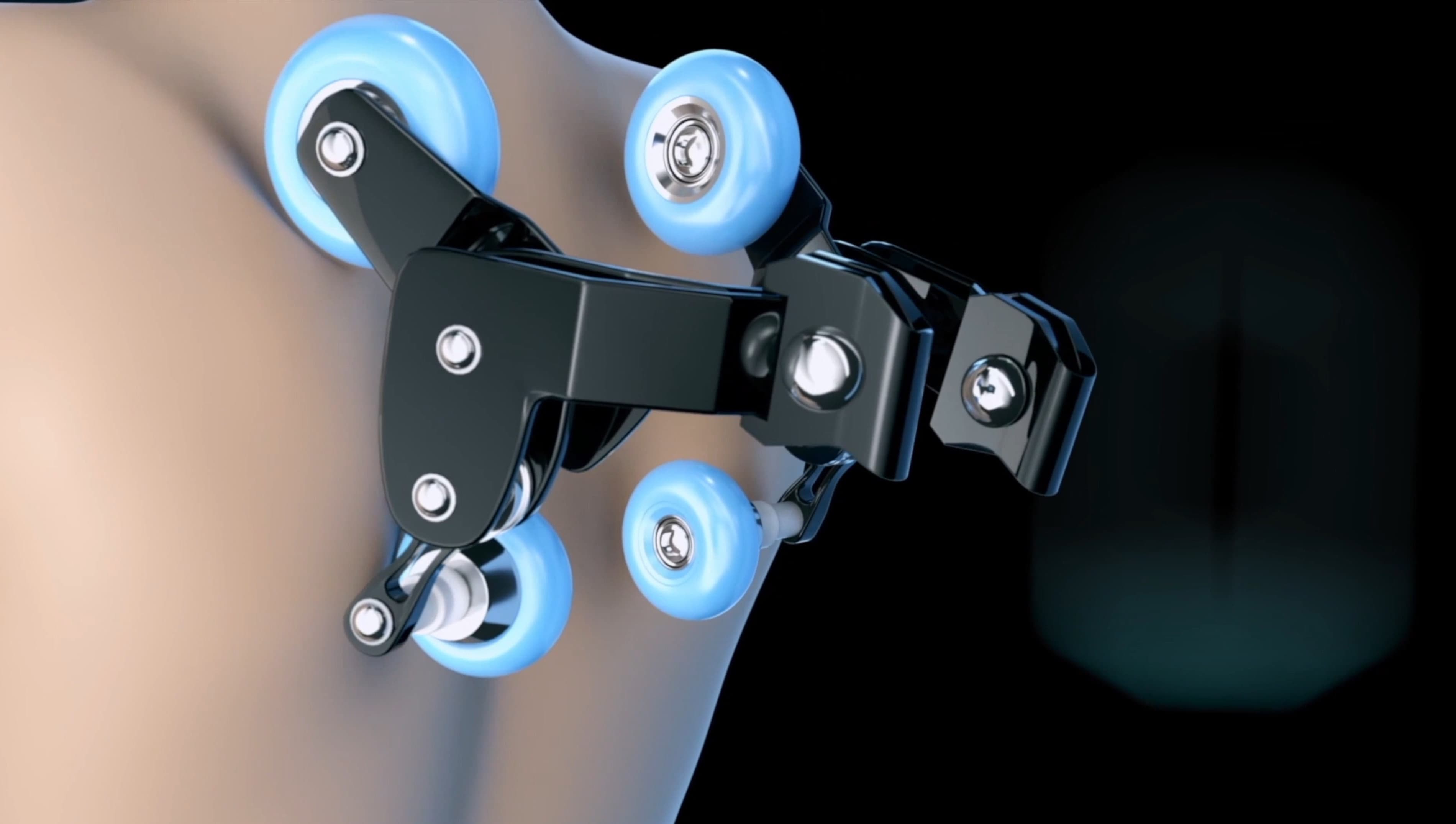 3D-típusú görgőrendszer