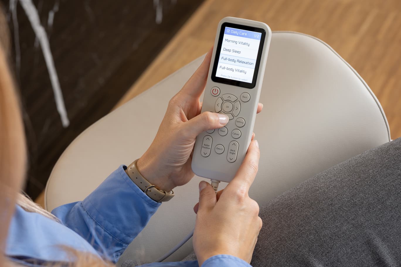 Egyszerű, intuitív vezérlés