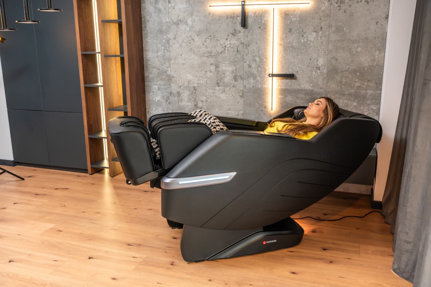 Súlytalansági üzemmód. 3 különböző masszázshelyzet.