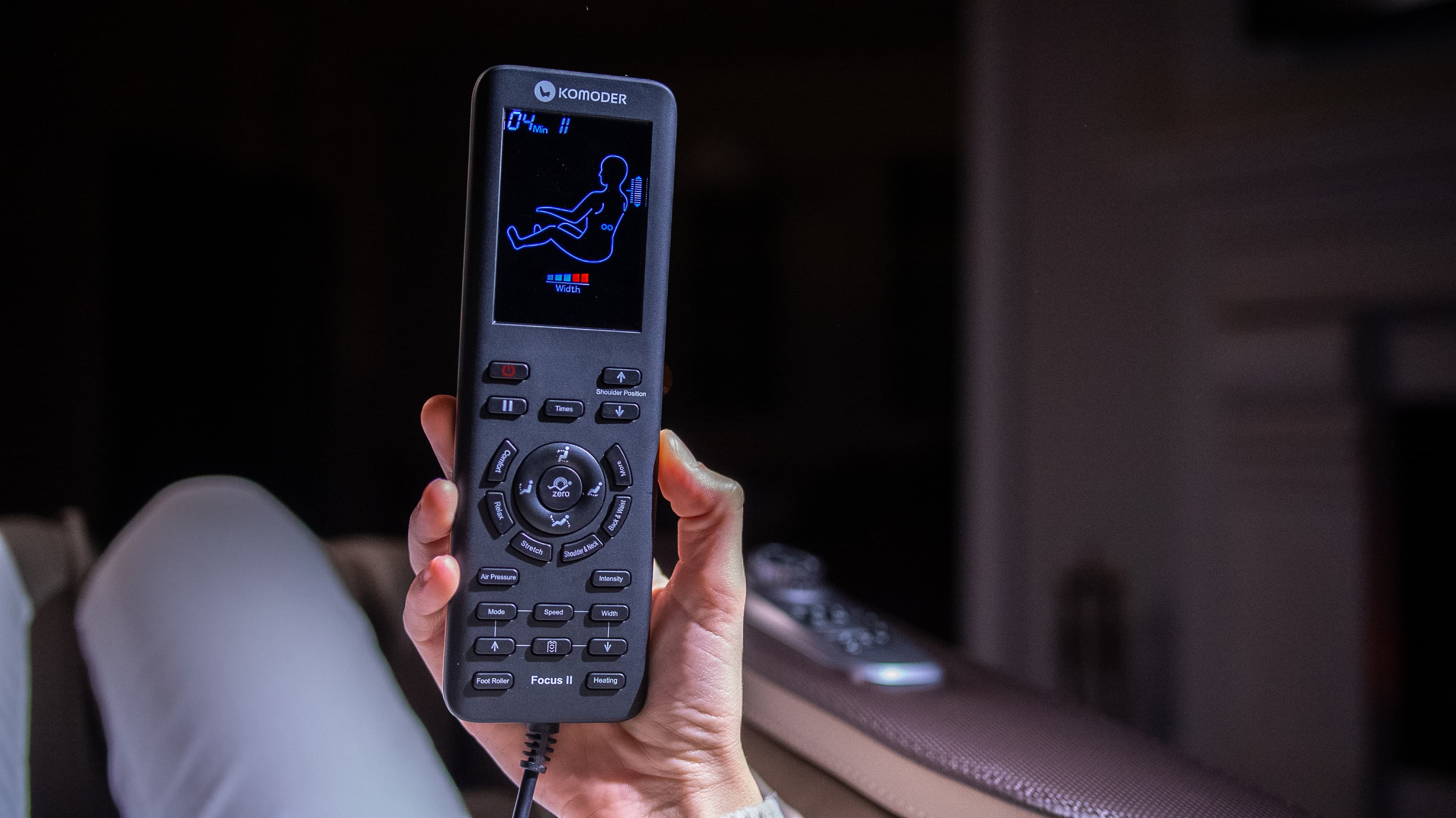 Ha szereti a masszázst és a kikapcsolódást, folyamatosan használni fogja a KOMODER FOCUS II-t